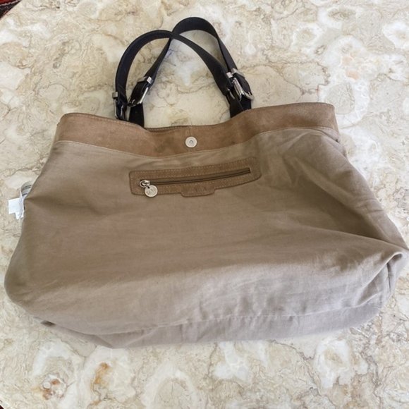 Zara Leather Extra Large Tote Bag - Picture 6 of 9